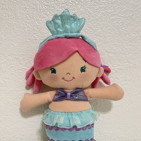 Gund Girls Coralia Mermaid Plush Doll 12" - Picture 2 of 10